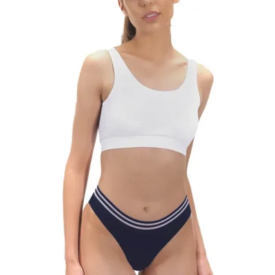Sport Bikini  en Cotton  avec Ceinture Élastique — Pour L lingerie de luxe