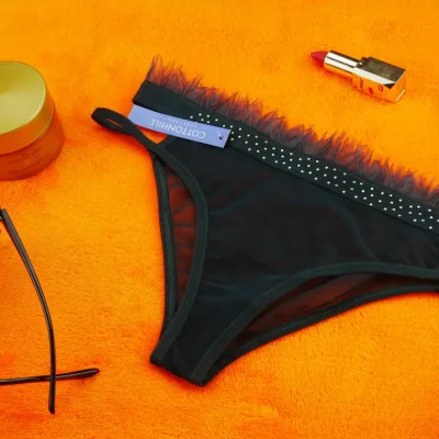Culotte sexy transparente — lingerie de luxe Pour L