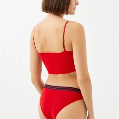 Sport Bikini  en Cotton  avec Ceinture Élastique — Pour L lingerie de luxe
