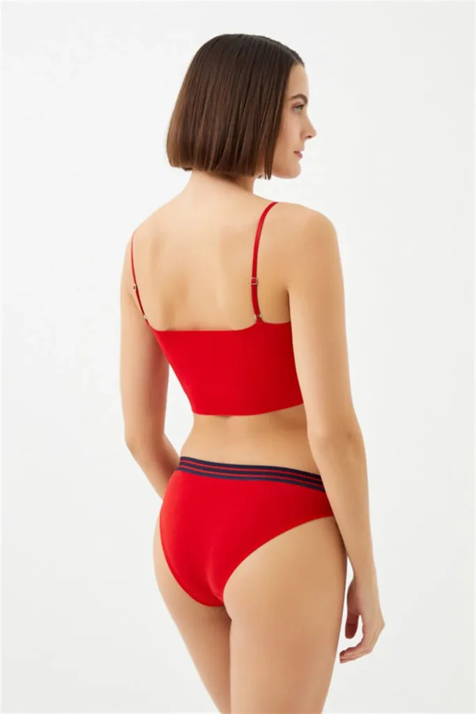 Sport Bikini  en Cotton  avec Ceinture Élastique — Pour L lingerie de luxe