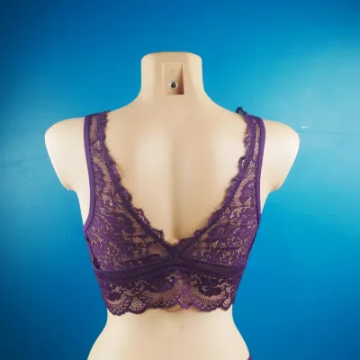 Ensemble Soutien-Gorge en dentelle avec rembourré plume — Pour L lingerie de luxe