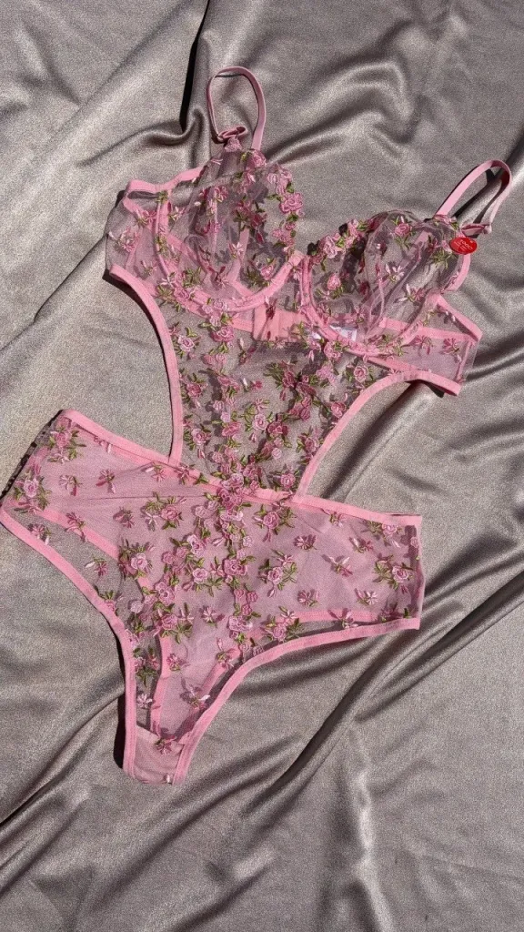 Bodysuit en coton — Pour L lingerie de luxe