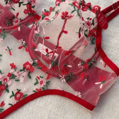 Bodysuite dentelle floral lady — lingerie de luxe Pour L